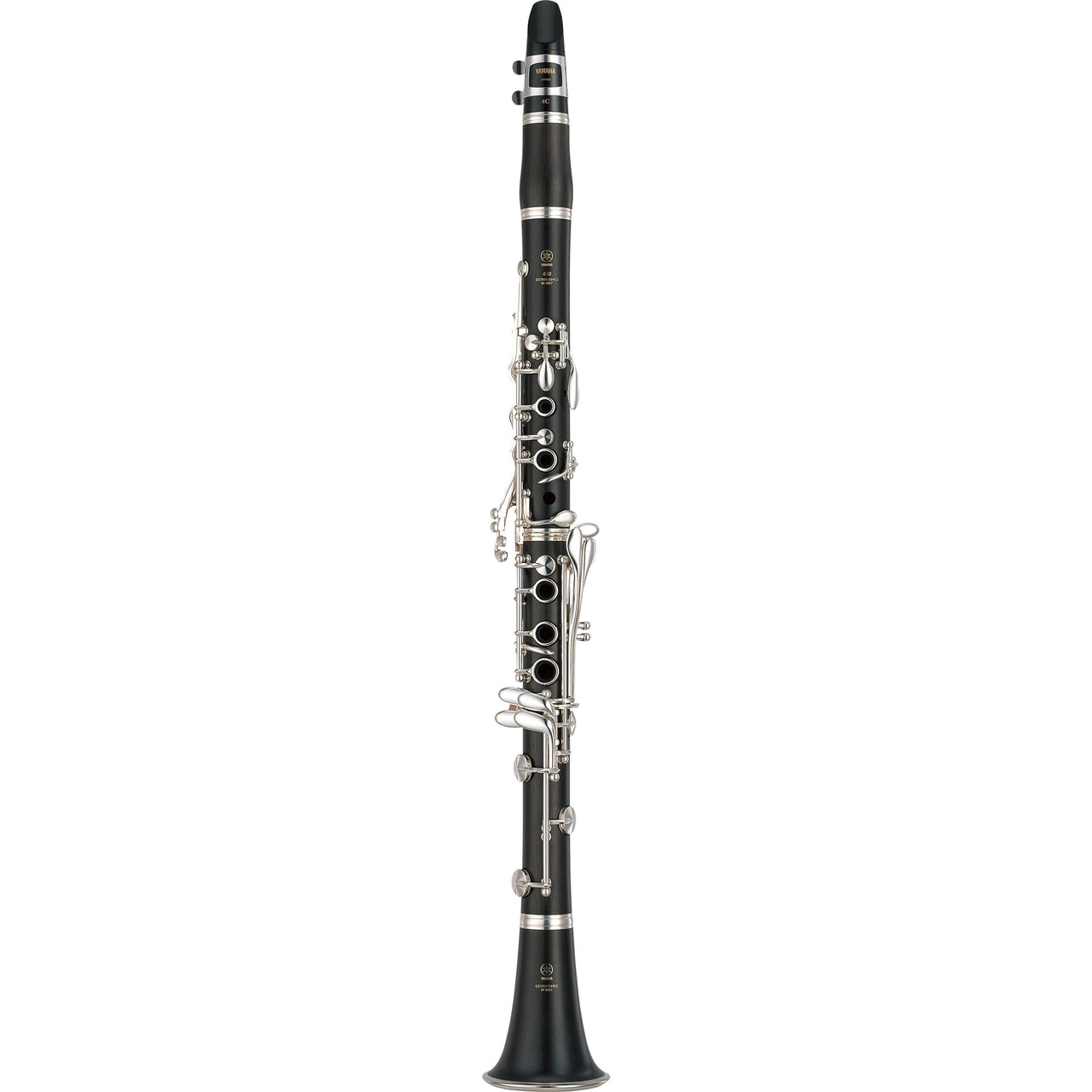 clarinete yamaha intermedio de granadilla en bb duet, ycl450m