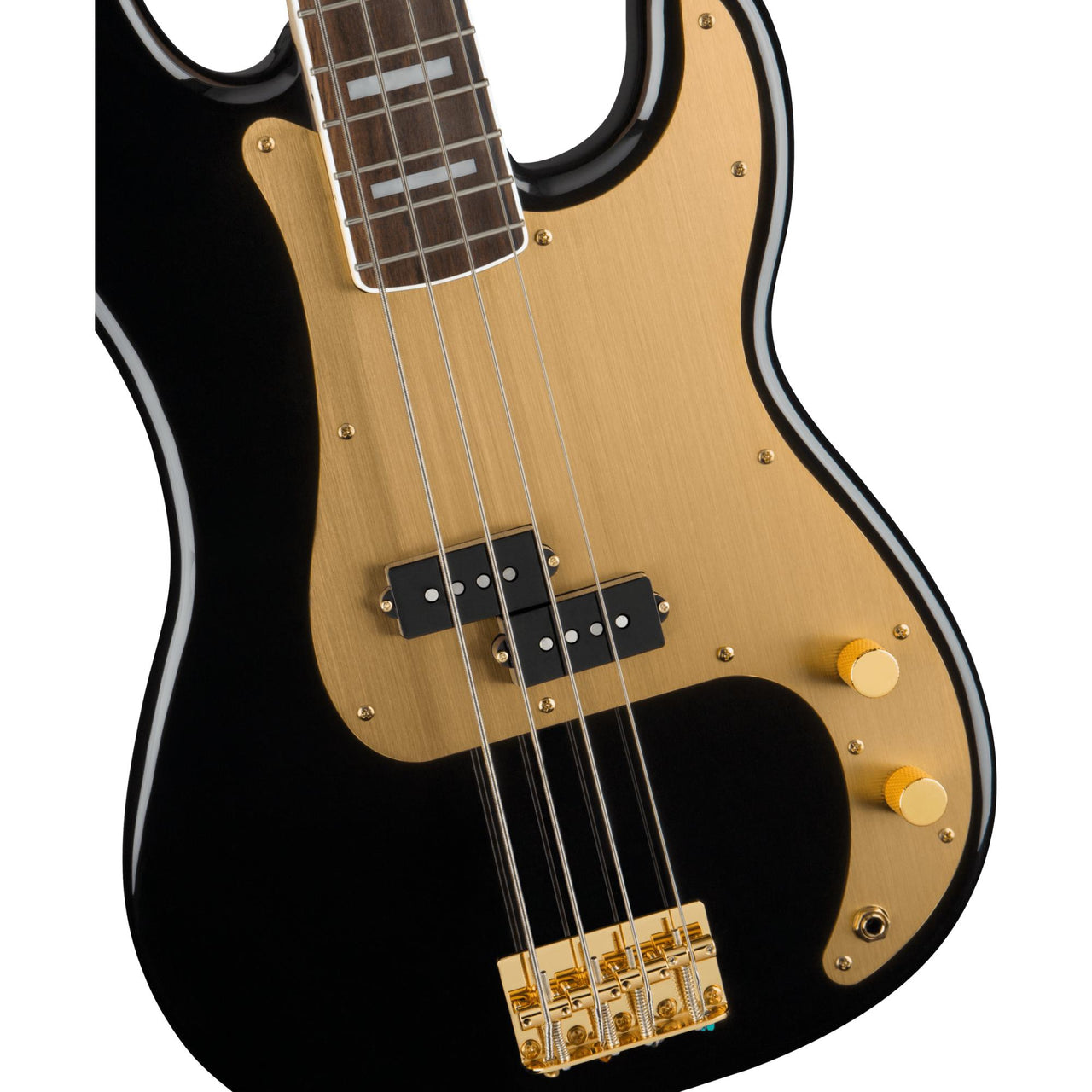 Bajo Elect Fender 40th Anniversary Precision Bass Squier Gold Edition 0379430506