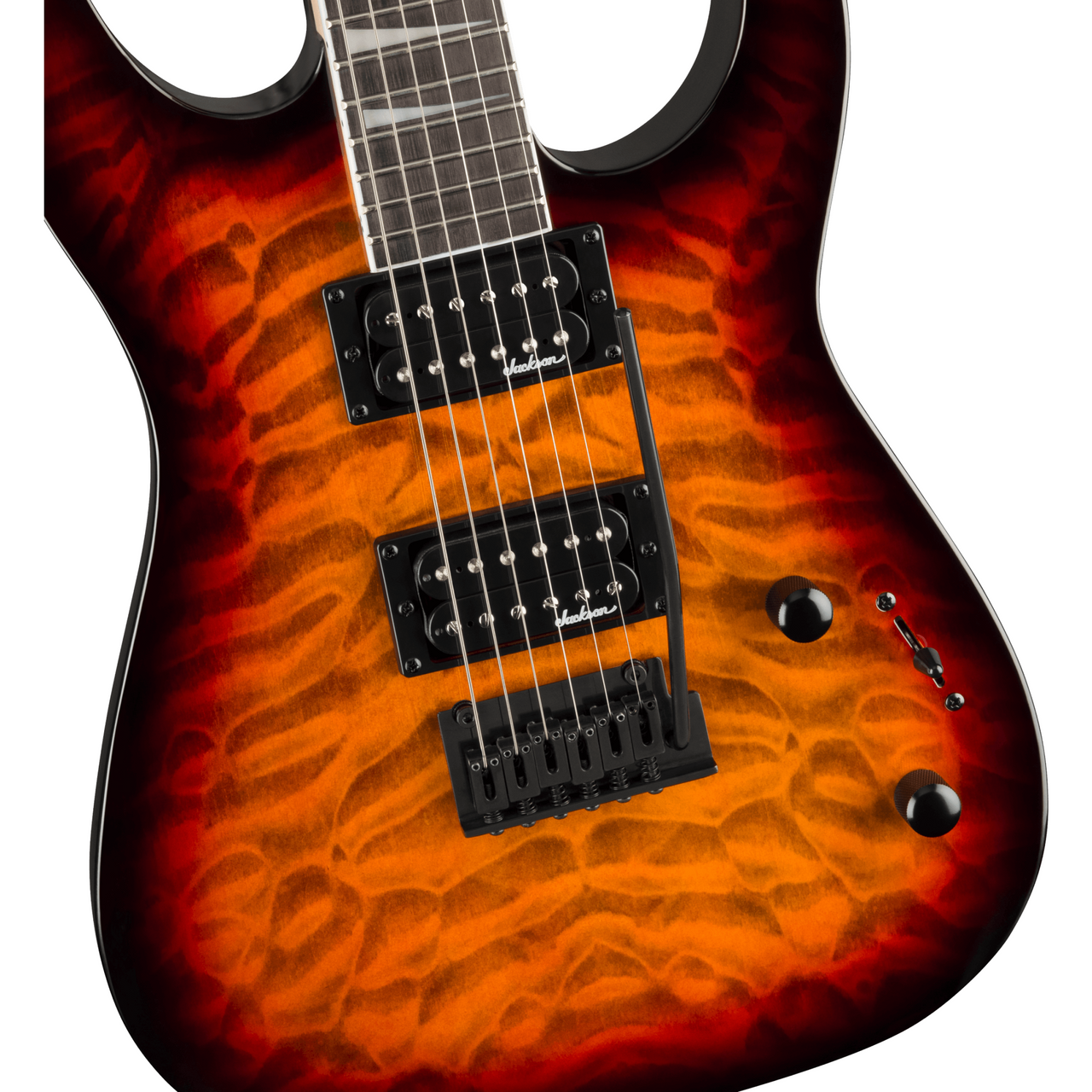 Guitarra Electrica Jackson  Serie JS Dinky JS20 DKQ 2PT Tobacco Burst 2910231582