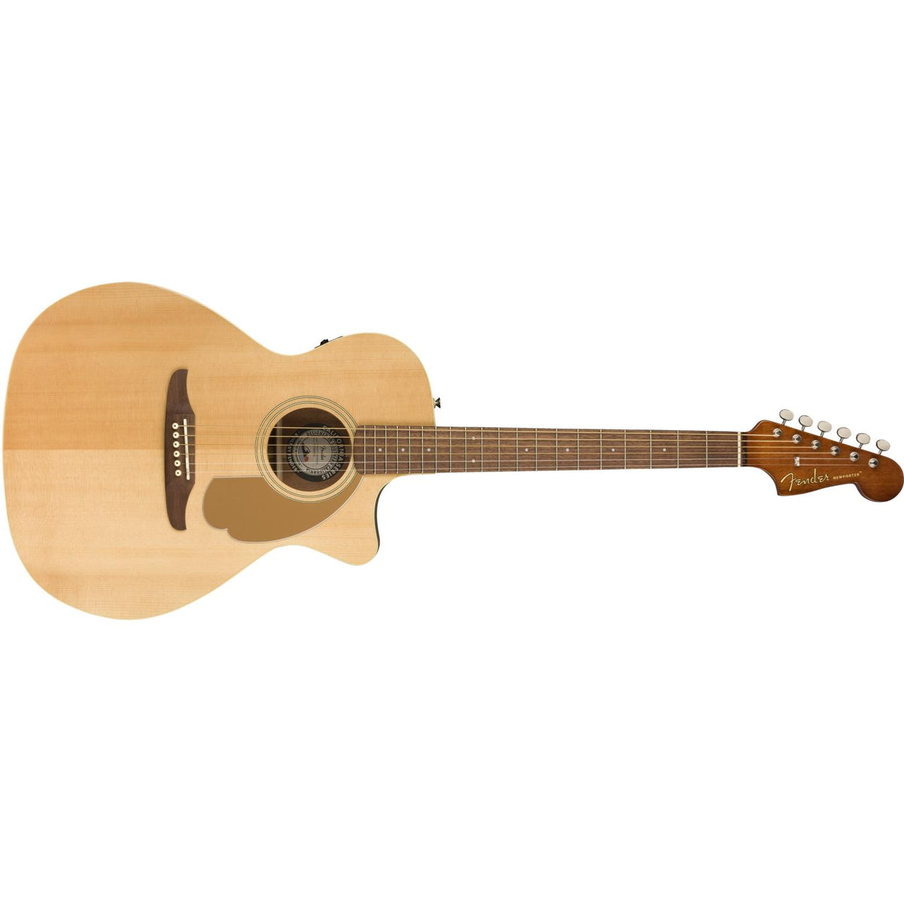 Guitarra Fender Newporter Player Electroacústica Natural 0970743021