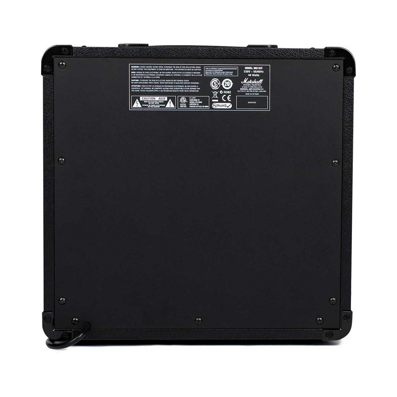Amplificador Marshall  Mg15gfx Para guitarra Mg Gold 15w