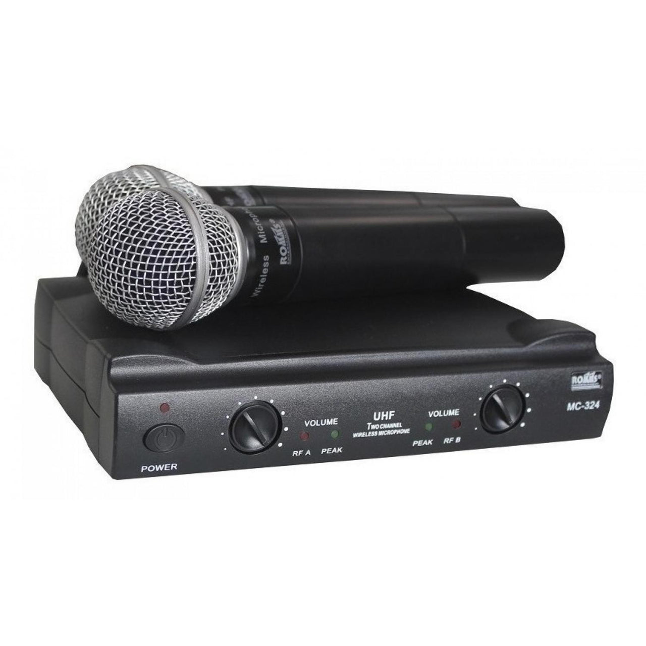 Microfono Romms Mc-324 Inalambrico Profesional Uhf