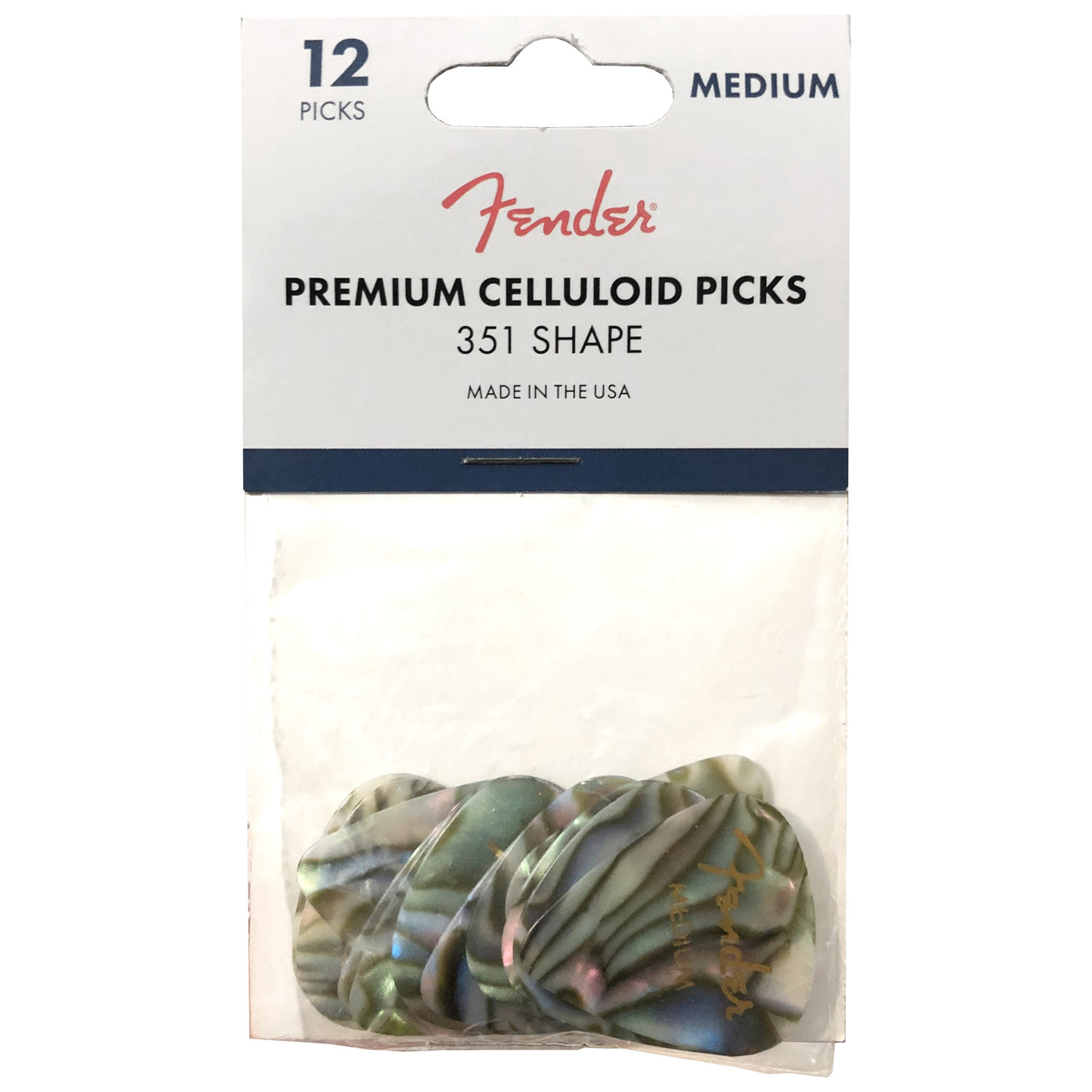 pua fender 351 shape abalone (12pzas medium), 1980351857