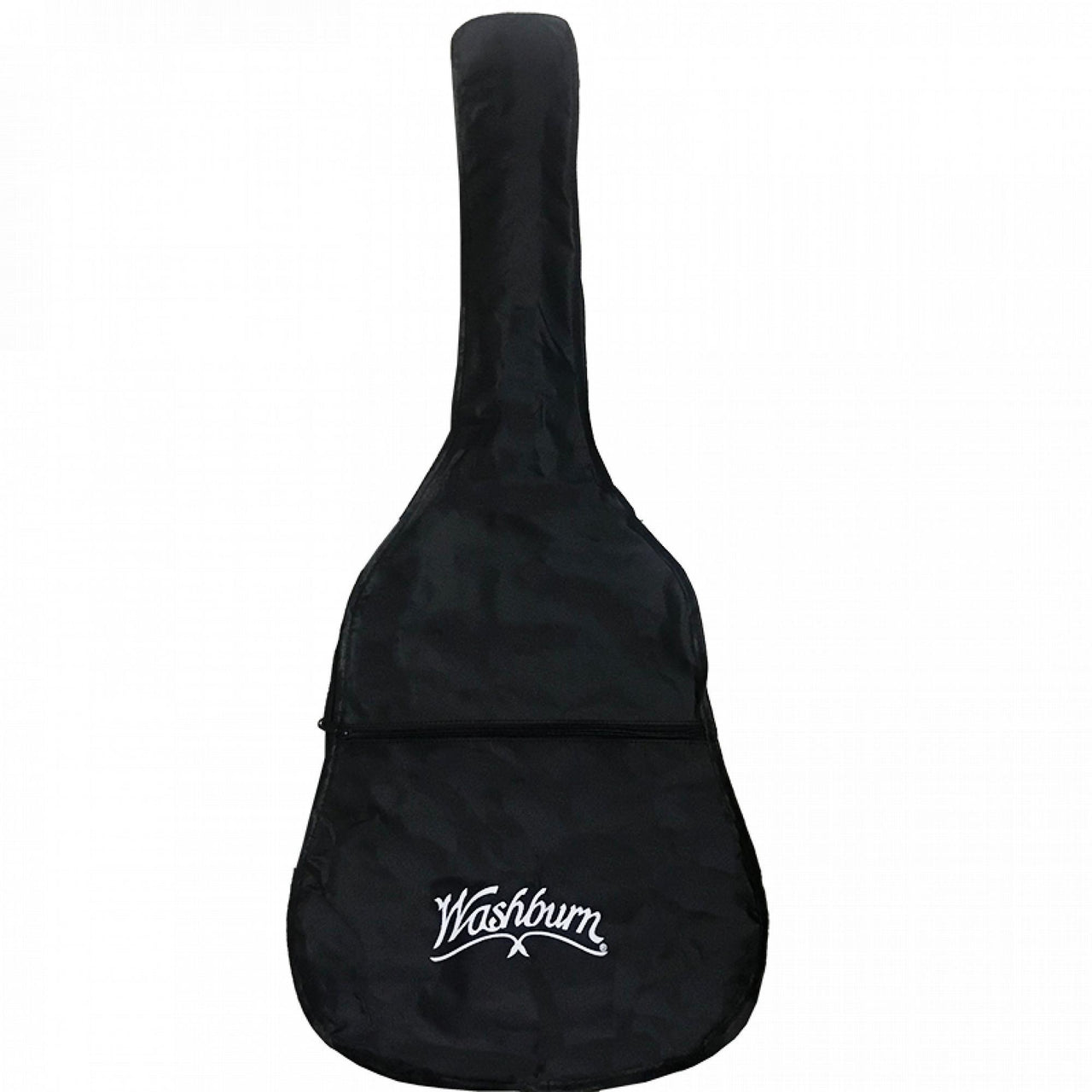 Guitarra Washburn  Wa45cepakblk Electroacustica  Negro Con Funda