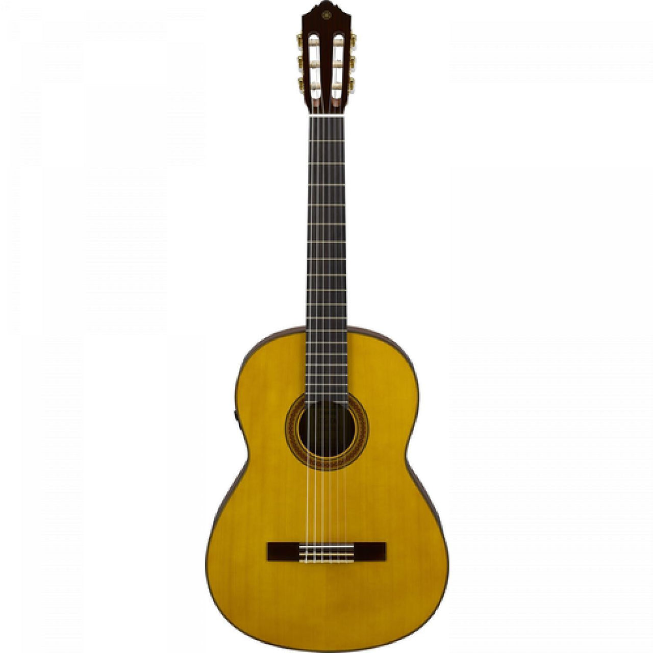 guitarra yamaha clasica cdas. nylon natural transacoustic, cg-ta