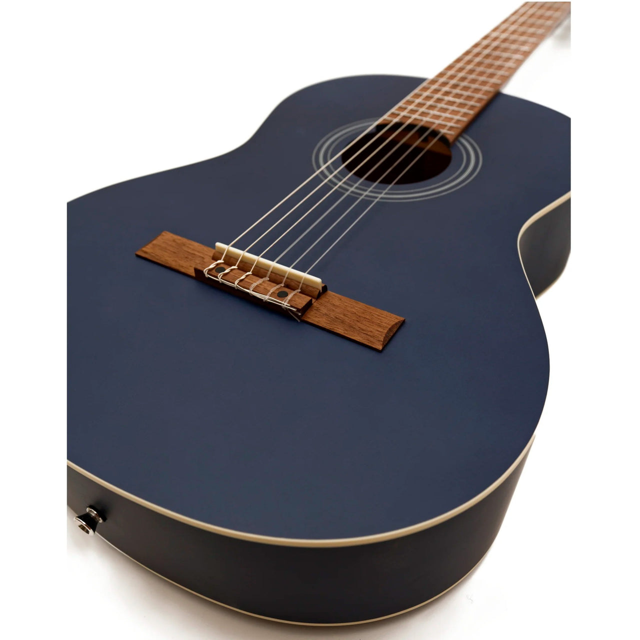 Guitarra Acustica Bamboo Gc-39-bl Azul Con Funda 39 Pulgadas