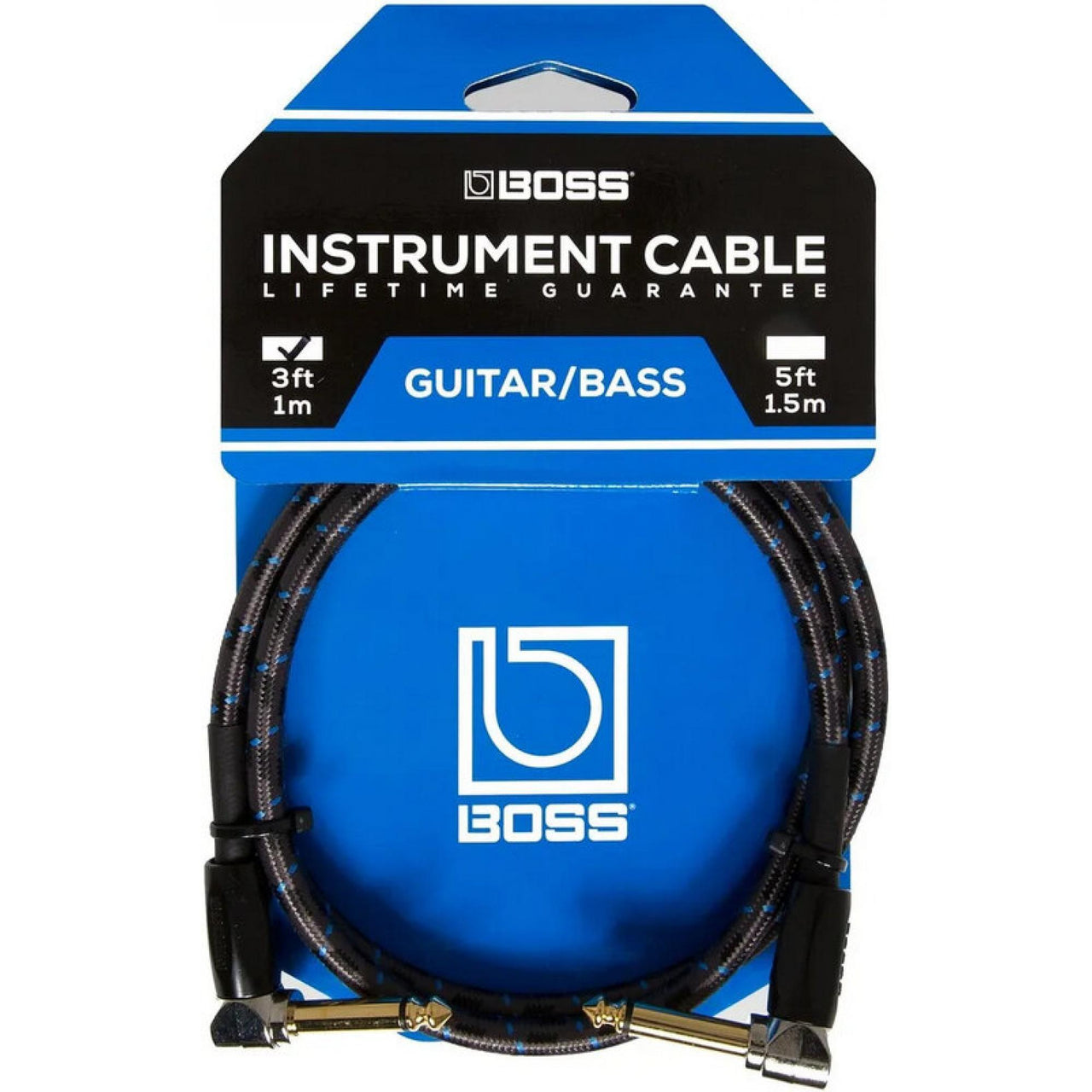 Cable Boss P/instrumento 1 Mt Serie Gold, Bic-3aa