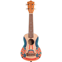 Thumbnail for Ukulele Soprano Bamboo Diseo Retro C/funda, U-21-retro