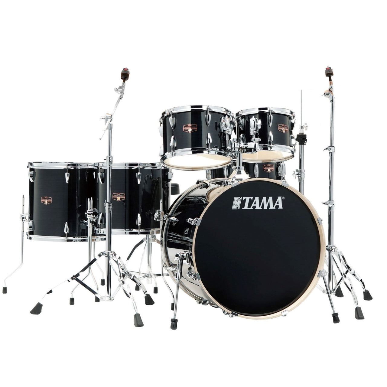 Bateria Tama Ip62h6w-hbk Imperialstar 6 Piezas Negro Rayado