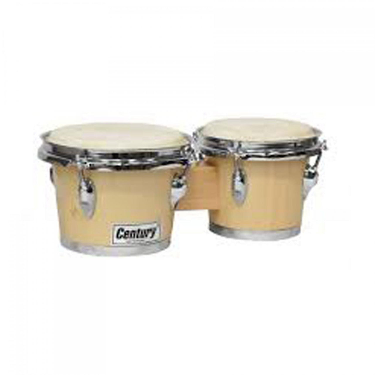 Bongo Century Cnbg009 7 Y 8 pulgadas Natural Aro Cromado