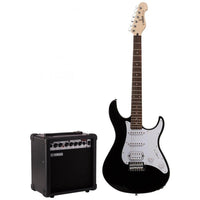 Thumbnail for Paquete Guitarra Electrica Yamaha Negra C/amplificador, Eg112gpiibl