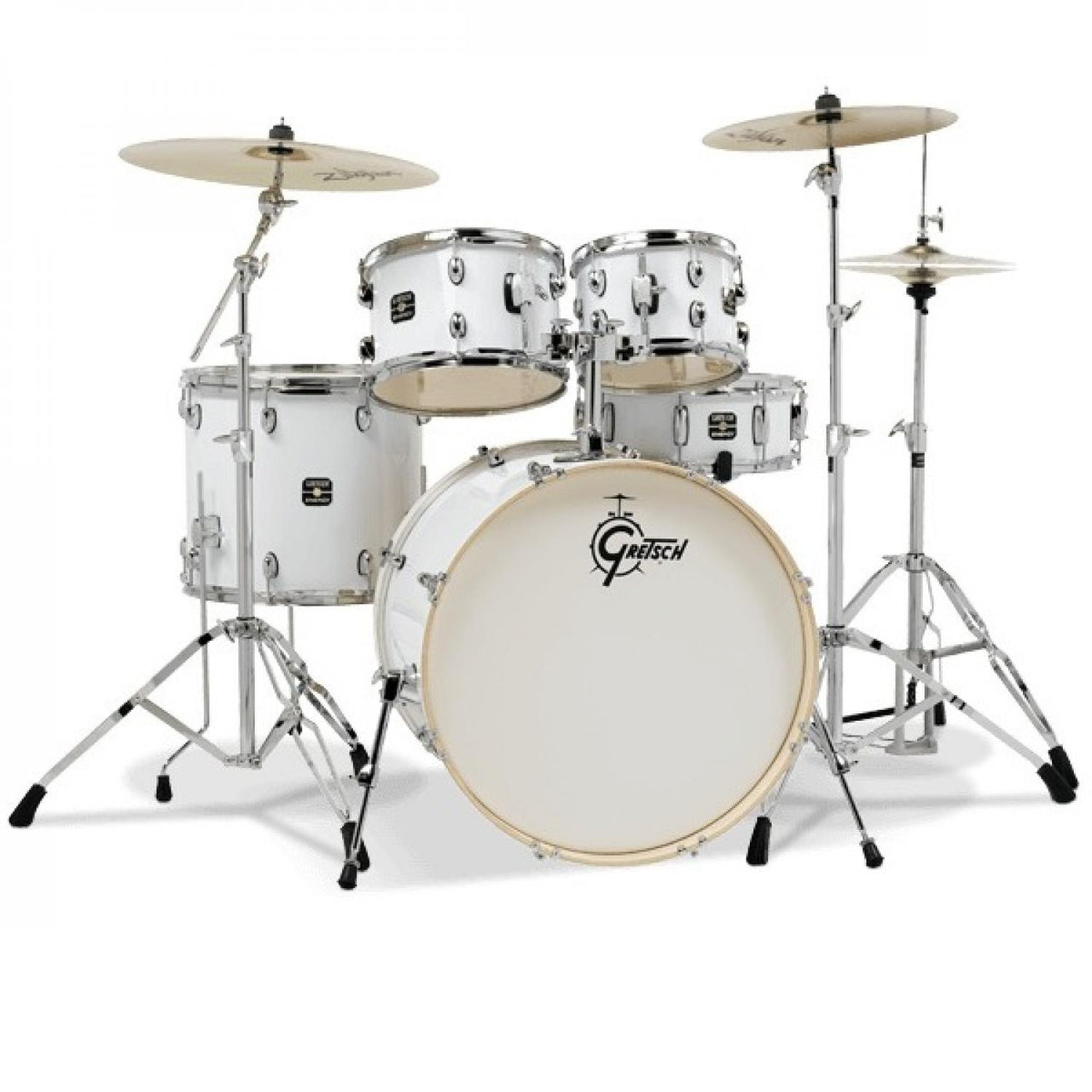 bateria gretsch acustica blanco energy 20, ipgrtge4605whi