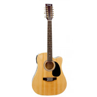 Thumbnail for Guitarra Electroacustica Mc Cartney 12 Cdas.natural, Bfg4117c/12eq4-nt