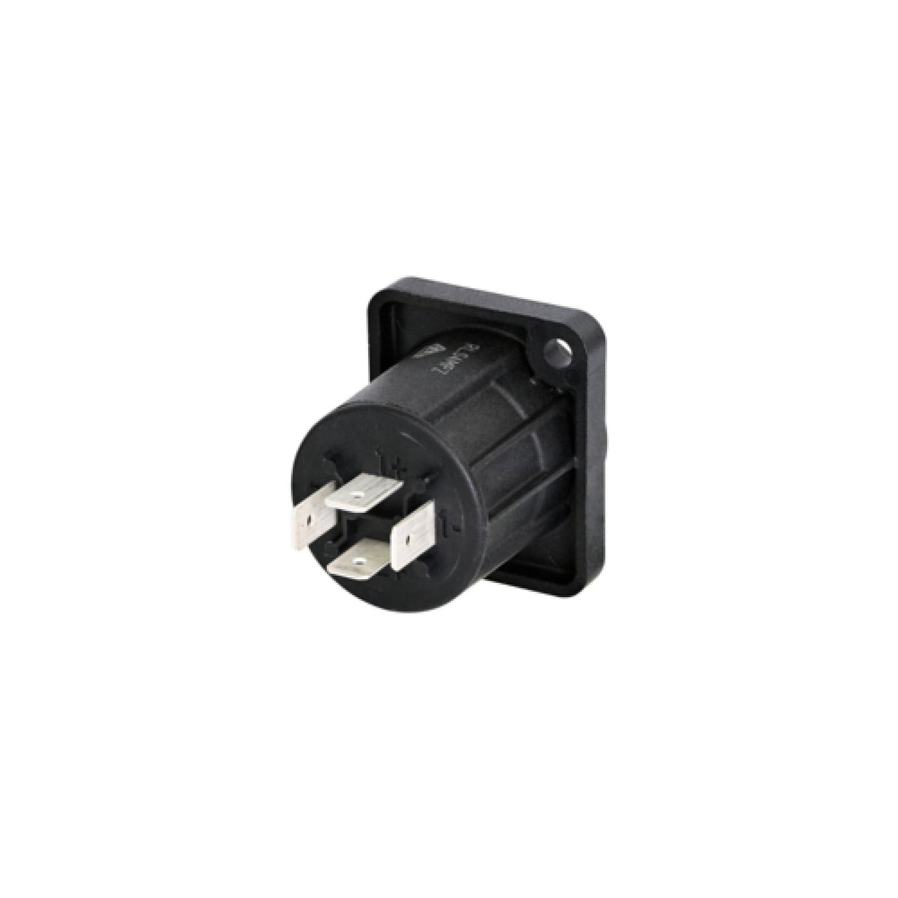 Conector Chasis Rean De Speakon Cuadrado de 4 Polos Rls4mpz