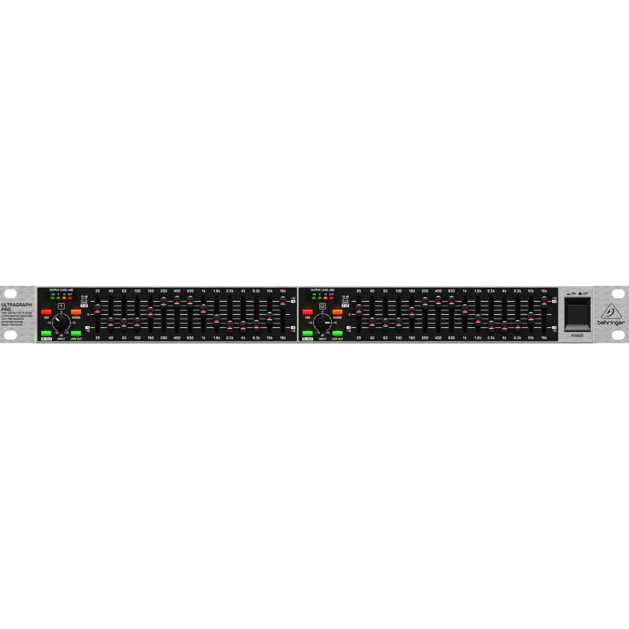 Ecualizador behringer fbq1502hd estéreo ultragraph pro