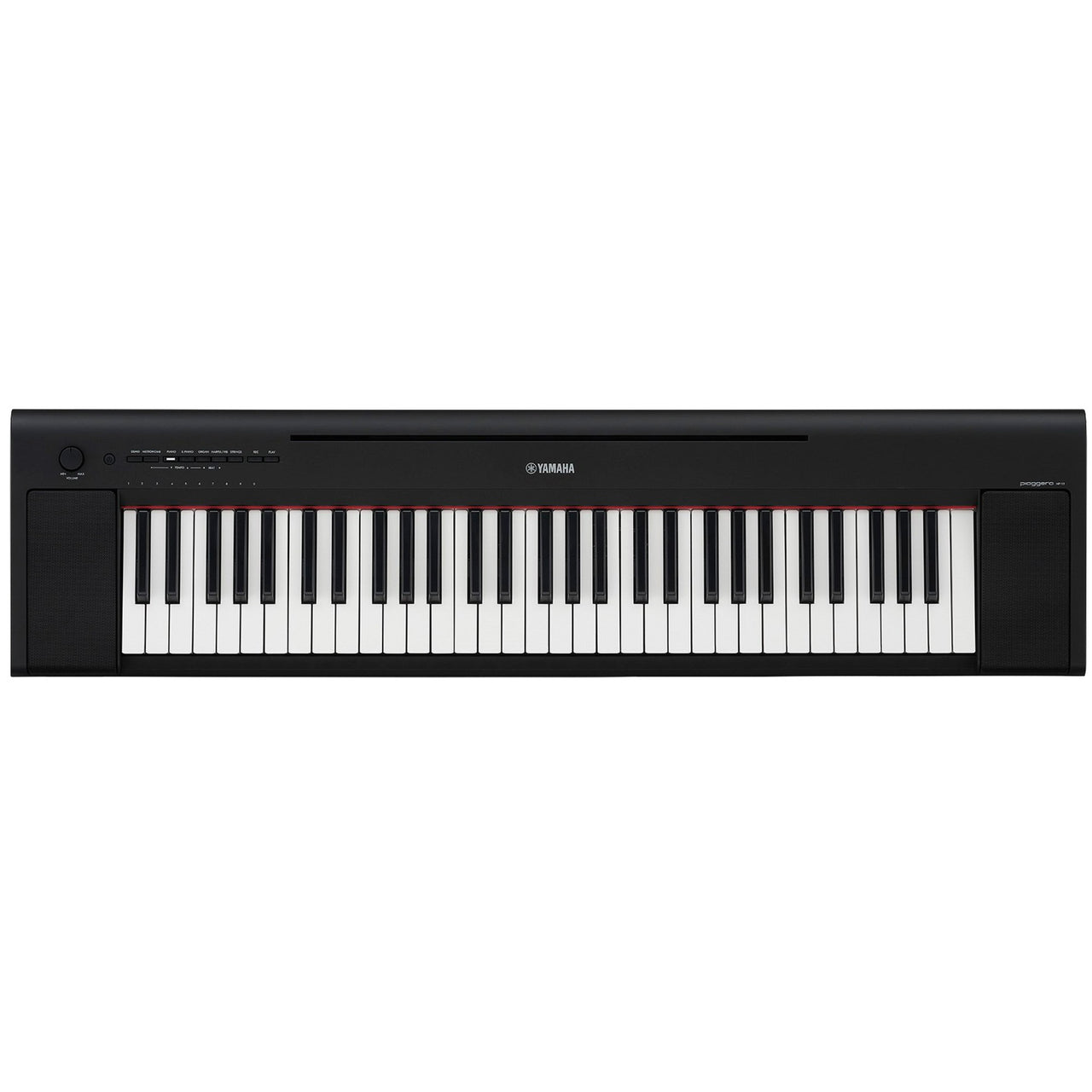 Piano Portatil Yamaha Np-15b Ligero 61 Teclas Con Adaptador Pa130 Negro