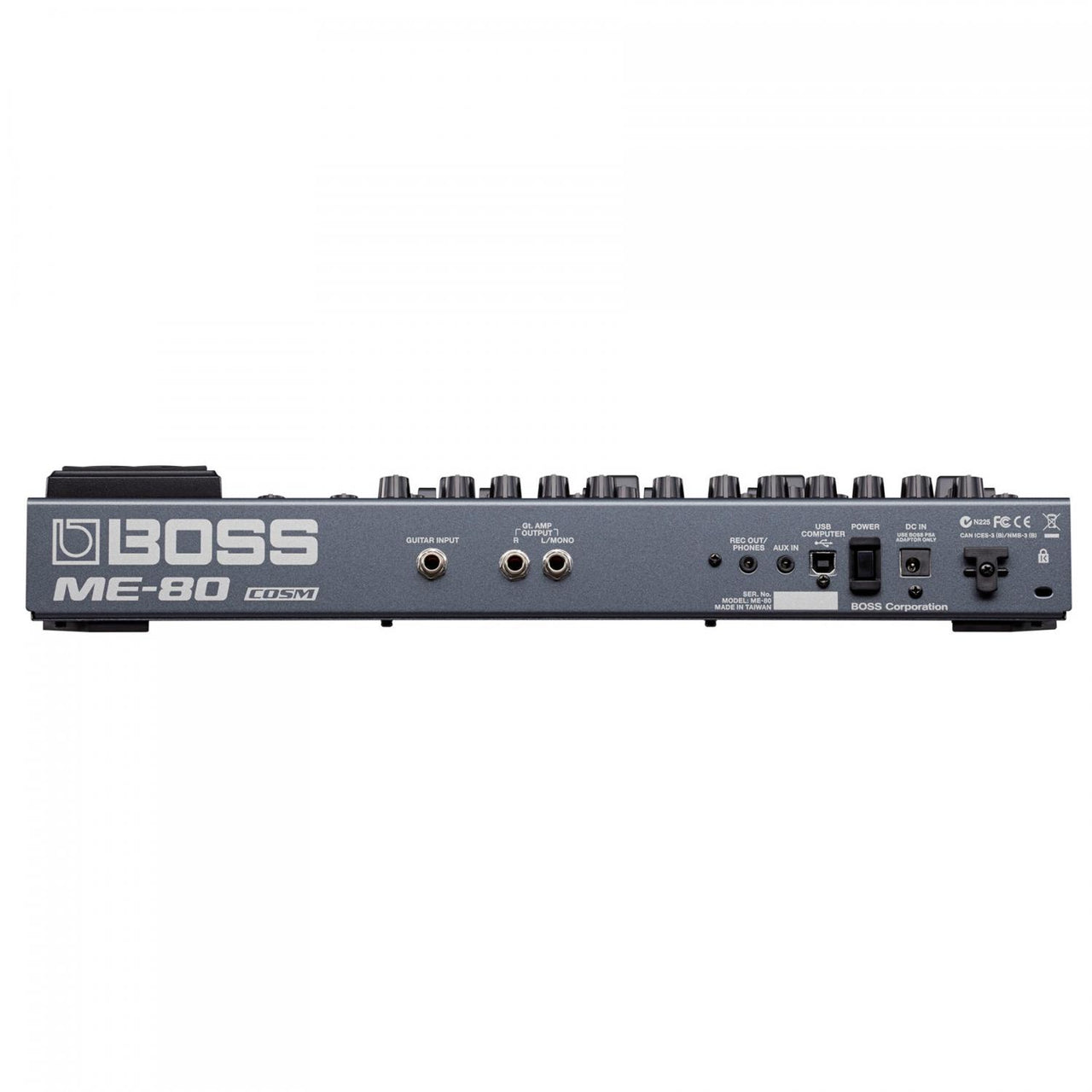 pedalera de efectos boss p/guitarra, me-80