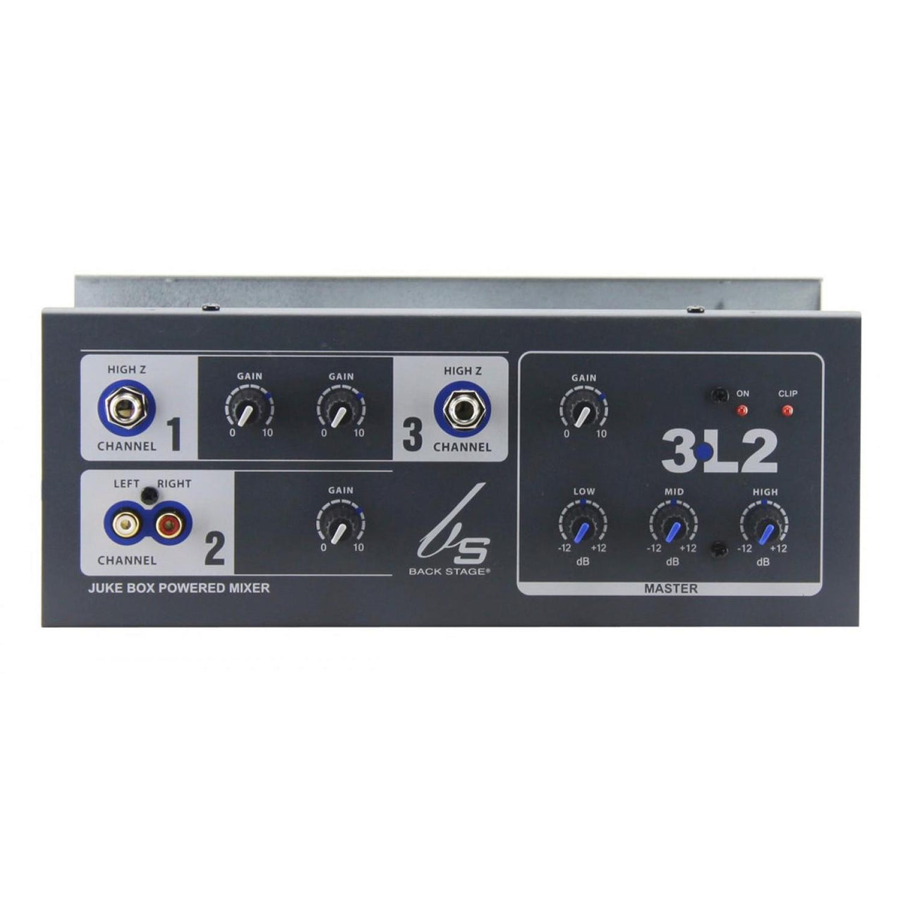 Consola Amplificada Backstage 3l2,  3 Ch