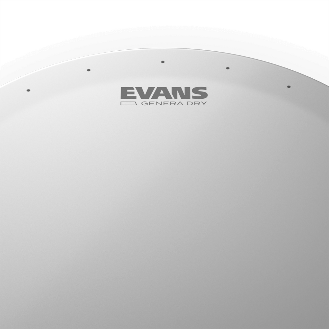 Parche Evans 13" Genera Dry Coated Blanco, B13dry