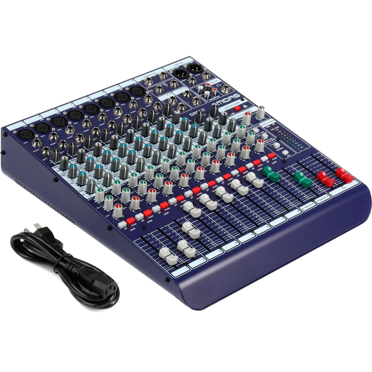 Mezcladora Midas Dm12 8 xlr 12 Canales – Musicales Doris