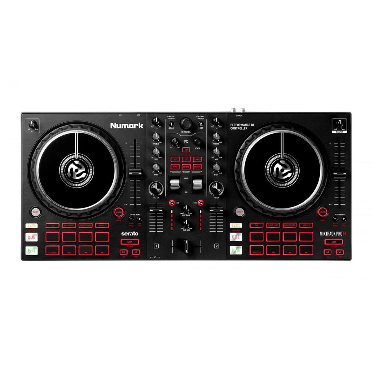 Controlador Numark De Dj 2 Canales, Mixtrack Pro Fx
