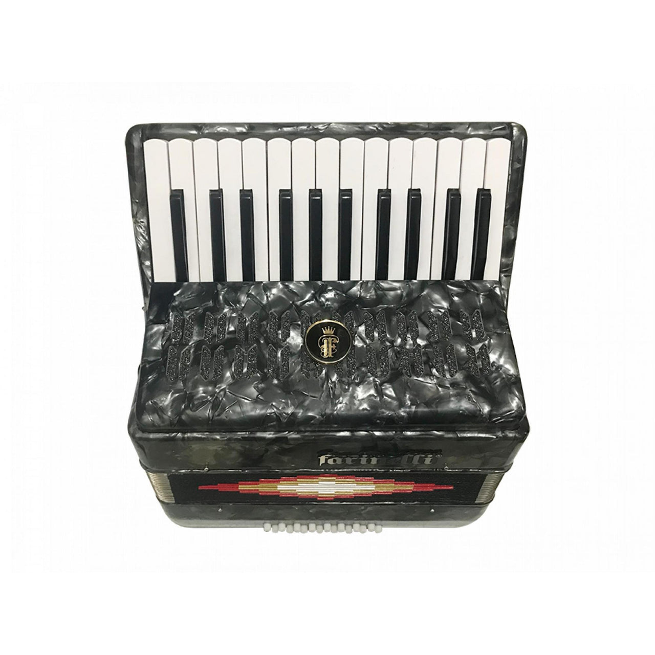 Acordeon Farinelli 25 Teclas 16 Bajos Gris, 25k16bg