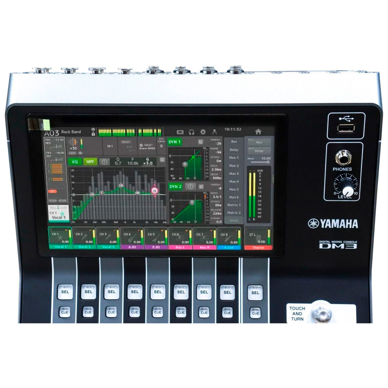 Consola Digital Yamaha Dm3 Con Protocolo Dante