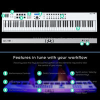 Thumbnail for Controlador Arturia Midi Usb 88 Teclas Blanco, Keylab Essential 88