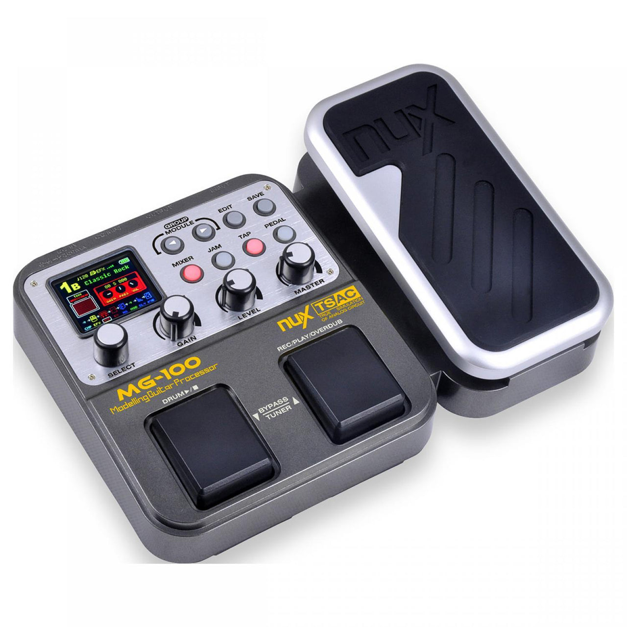 Pedalera Nux Mg 100 Procesador Para Guitarra