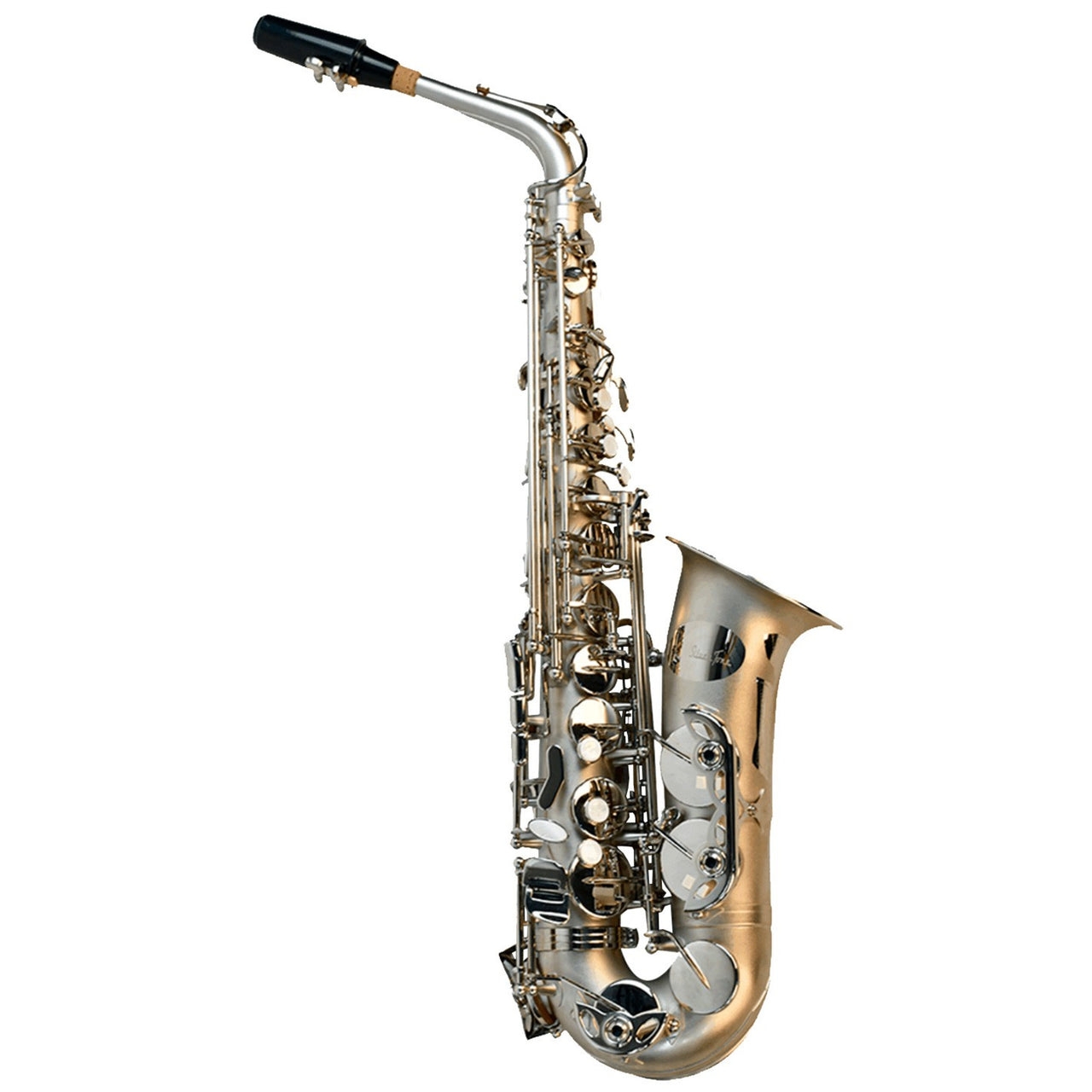 Saxofon Alto Silvertone Slsx017 Eb Plata Mate