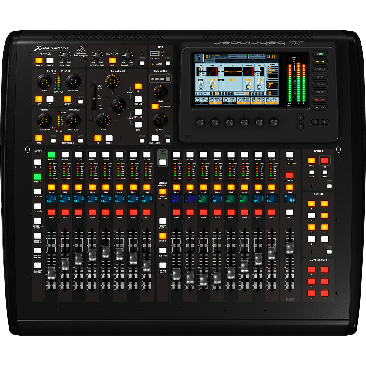 Mezcladora digital behringer x32 compact