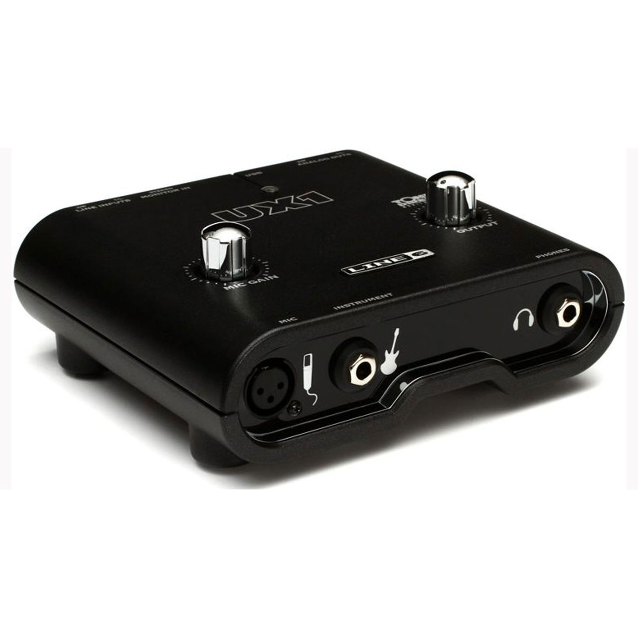 Pod studio line 6 ux1 (18 amplificador de guitarra 5 de bajo 29 efectos entrada de plug de 1/4  xlr x 1) PODUX1