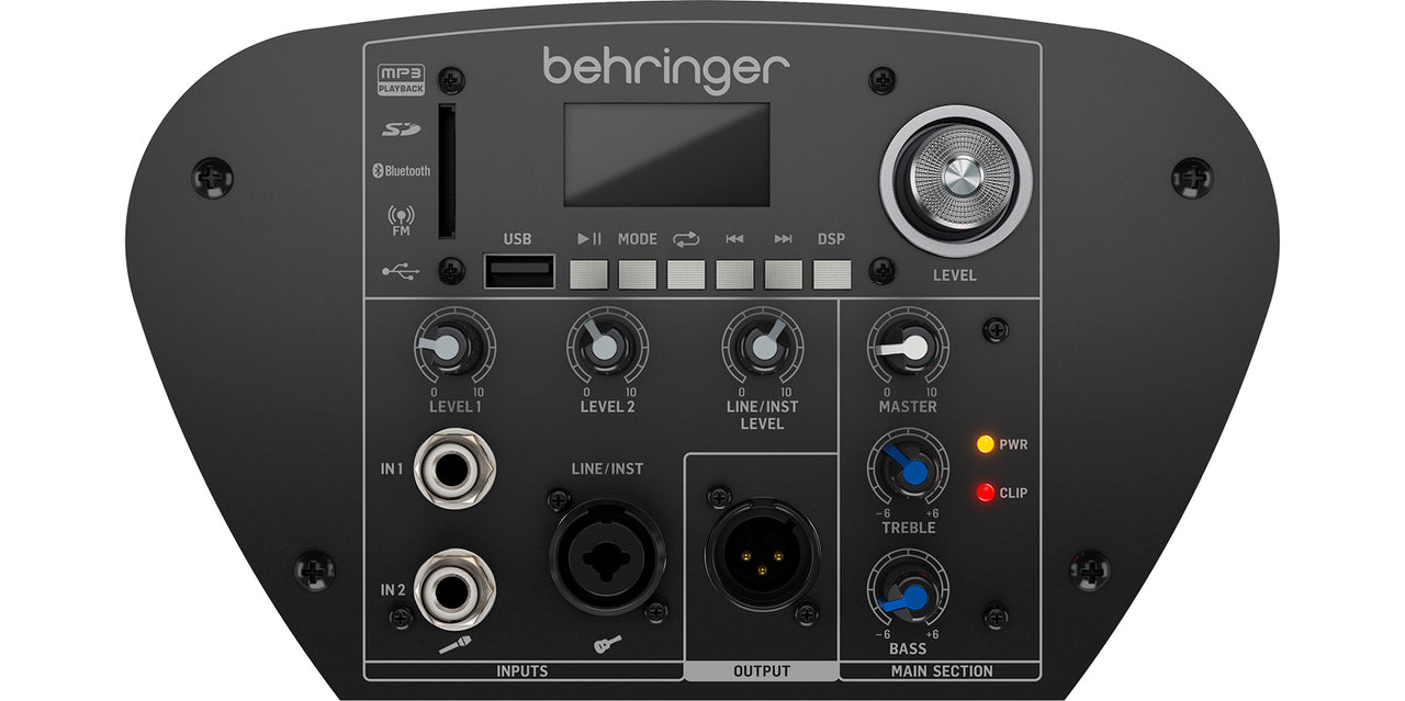 Columna Behringer C200 Amplificada Portátil