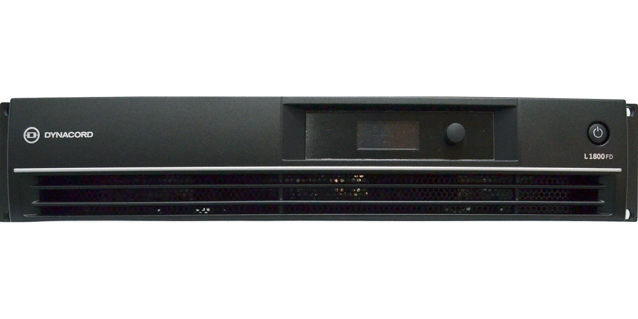 AMPLIFICADOR DYNACORD PODER MODELO L1800FD