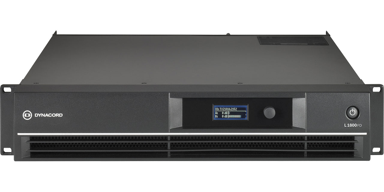 AMPLIFICADOR DYNACORD PODER MODELO L1800FD