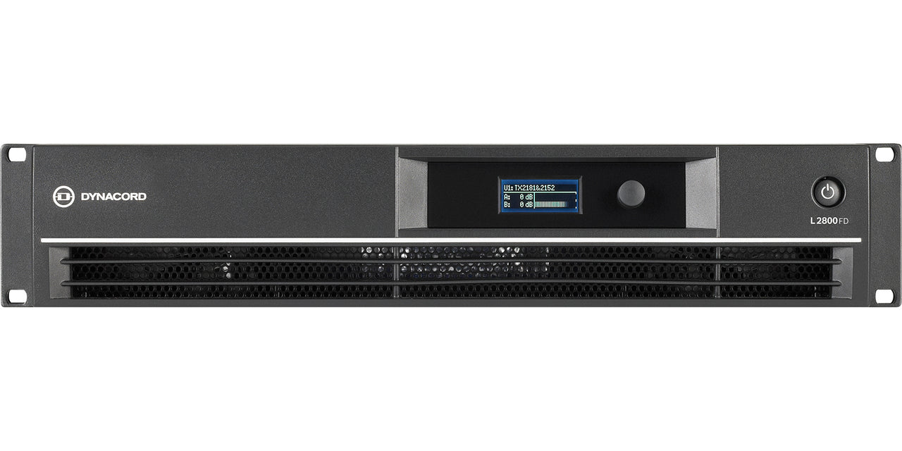 AMPLIFICADOR DYNACORD PODER MODELO L2800FD