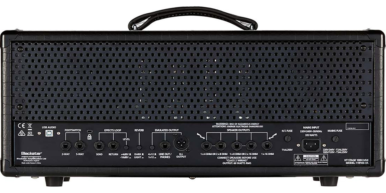 AMPLIFICADOR BLACKSTAR HT STAGE100 MKII PARA GUITARRA 100W