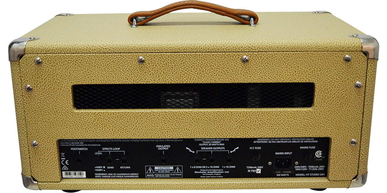 AMPLIFICADOR BLACKSTAR HT STU20H B PARA GUITARRA 20W