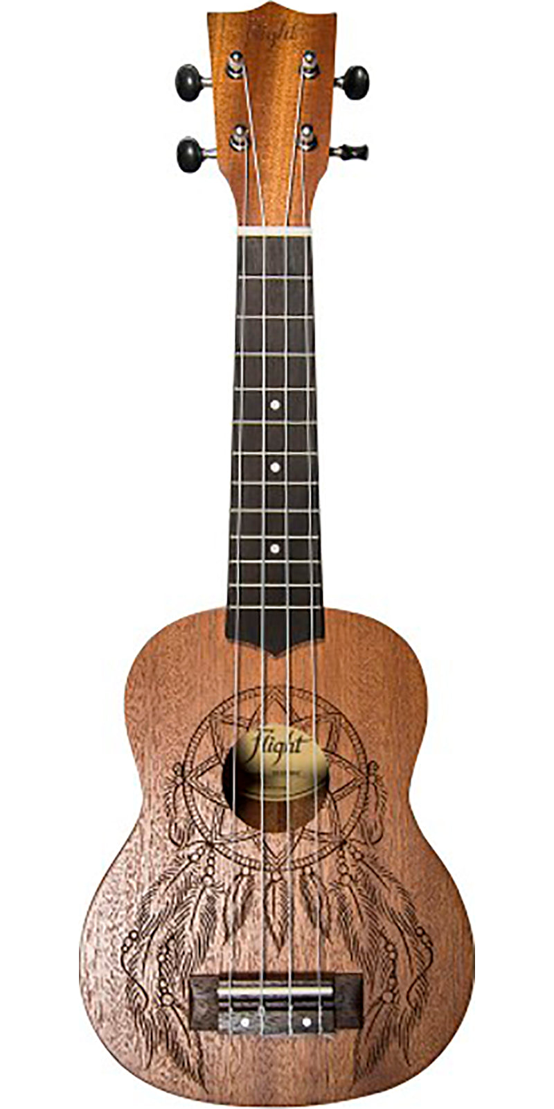 Ukelele Flight Soprano con Funda Nus350