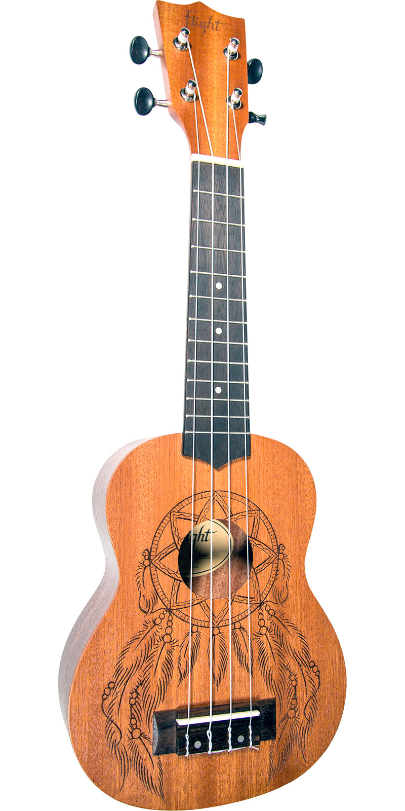 Ukelele Flight Soprano con Funda Nus350