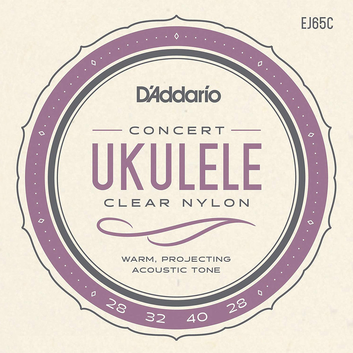 ENCORDADURA DADDARIO PARA UKULELE CONCIERTO EJ65C