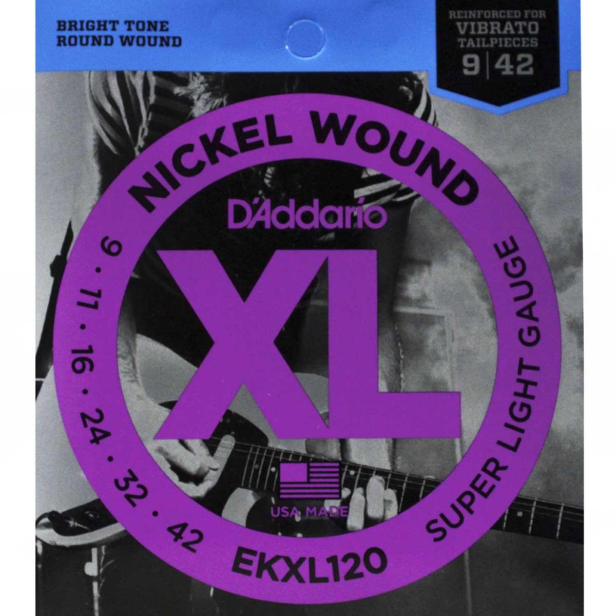 ENCORDADURA DADDARIO GUITARRA ELECTRICA EKXL-120