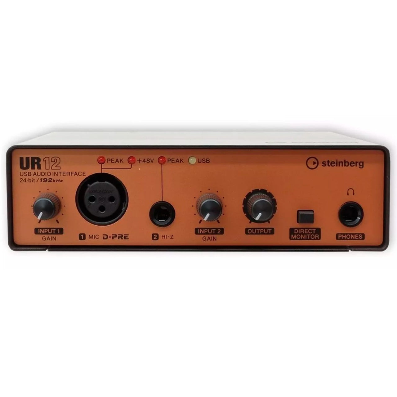 Interface Steinberg Ur12 B Grabacion En Computadora Negro