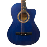 Thumbnail for Guitarra Electroacustica Mc Cartney Cg-851-eq-bl Cuerdas De Acero Azul