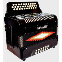 Thumbnail for Acordeon Botones Farinelli Negro 3012 Sol, 3012n