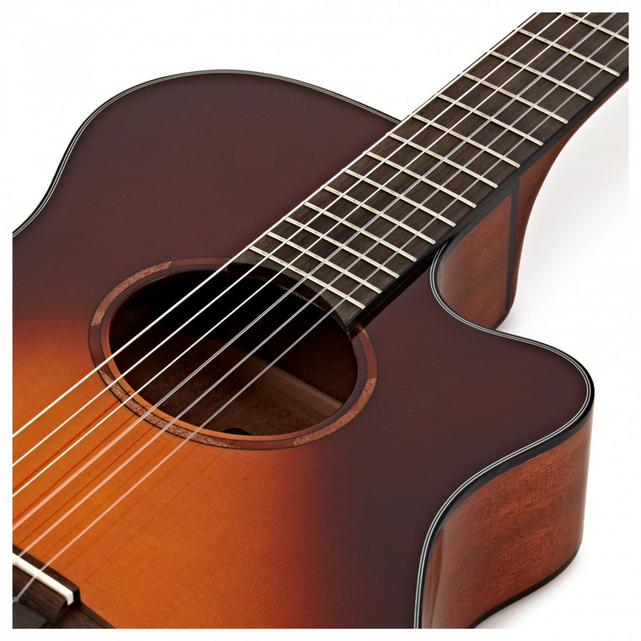 Guitarra Electroacustica Yamaha Cuerdas Nylon Brown Sunburst, Ntx1bs