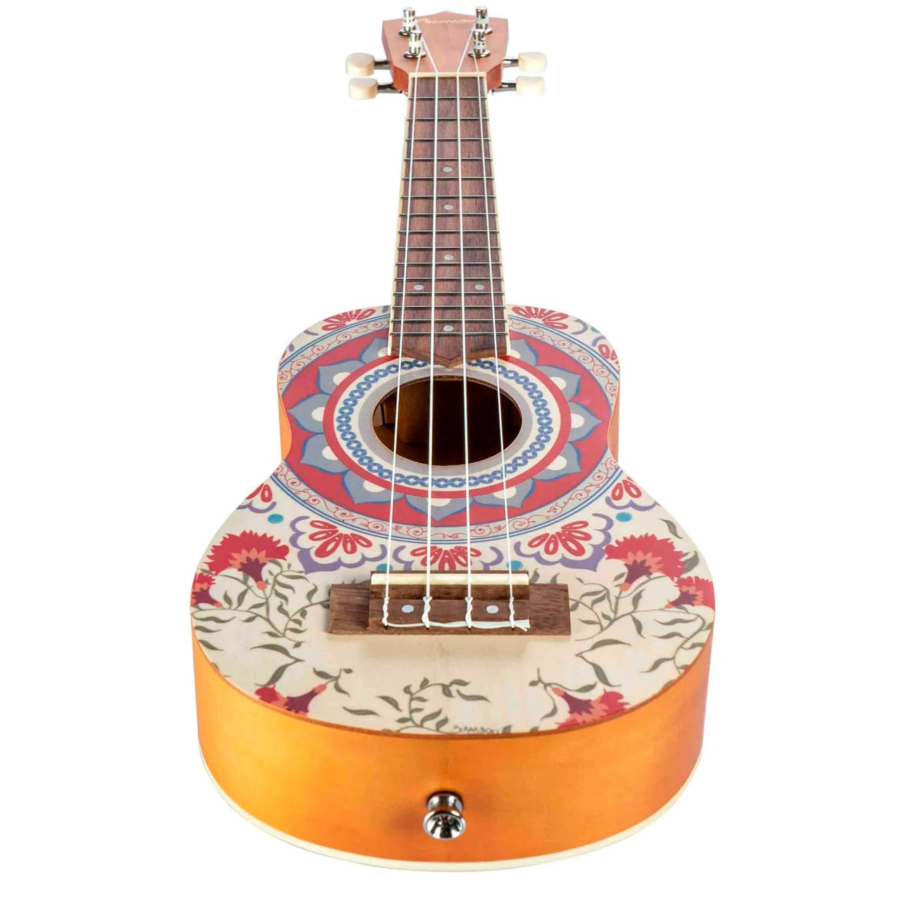 Ukelele Soprano Bamboo U-21-porto Porto Con Funda
