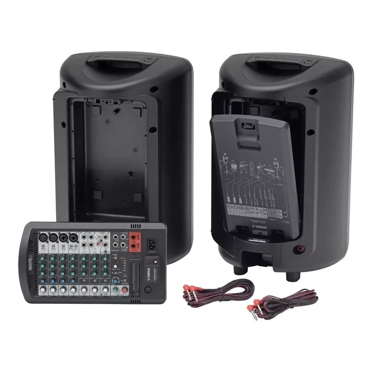 Sistema De Audio Portatil Yamaha C/Bluetooth 600w, Stgps600bt