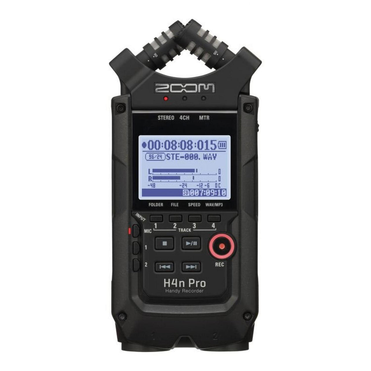 Grabadora Zoom Zh4nproab H4n Pro Digital De Audio Grabacion Simultanea