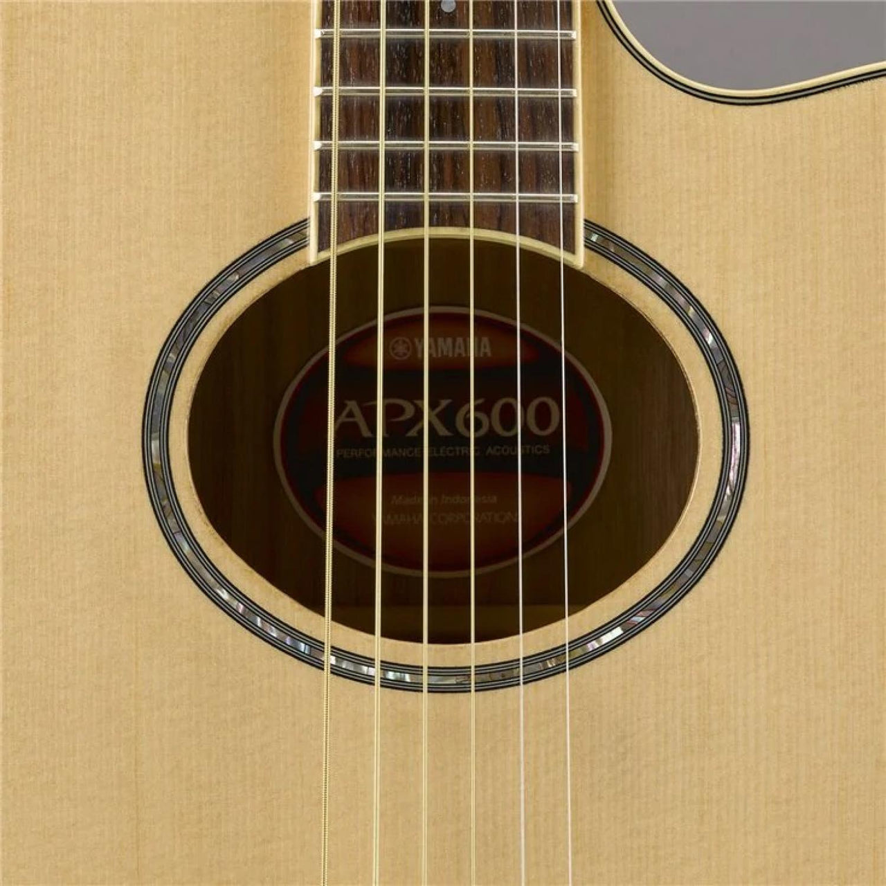 Guitarra Electroacustica Yamaha Apx Natural, Apx600nt